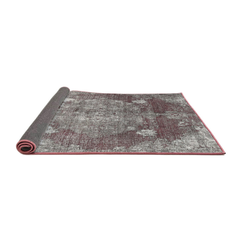 Tapis oriental brun / gris, Carré 8 pi