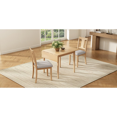 Ensembles de table de salle à manger à abattants peu encombrants (doivent inclure une table et une chaise) avec panneau de fibres à densité moyenne, ensemble scandinave moderne pour petite cuisine et appartement