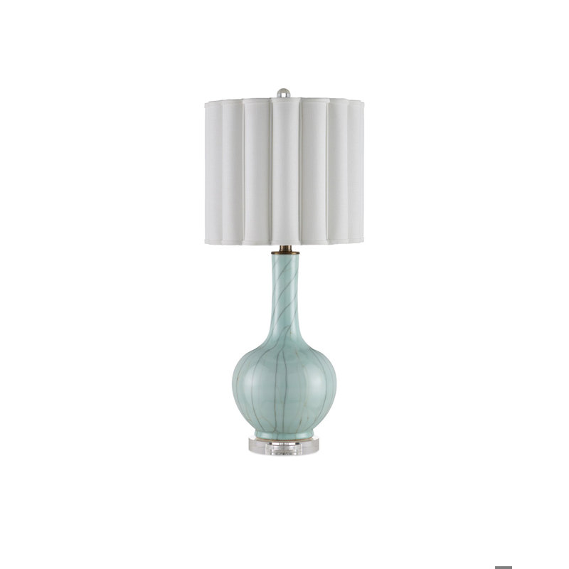 Lampe de table Celadon Crackle
