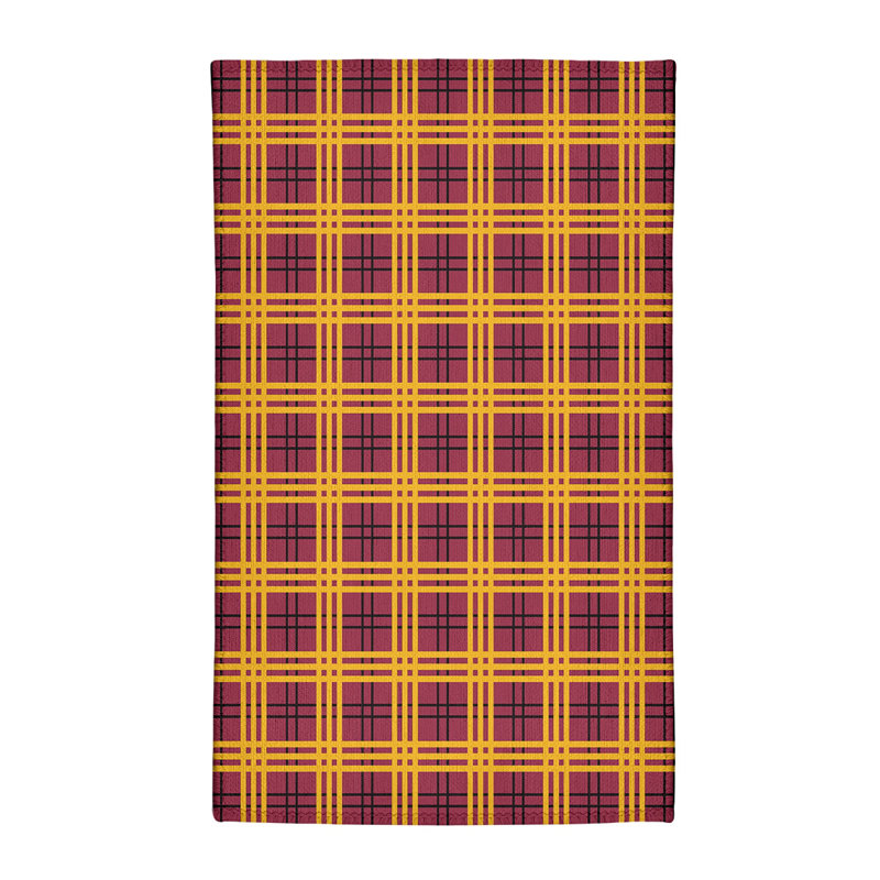 Tapis rouge à carreaux, Rectangle 4 pi x 6 pi
