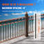 32.28" x 1" x 0.2" Aluminum Balusters