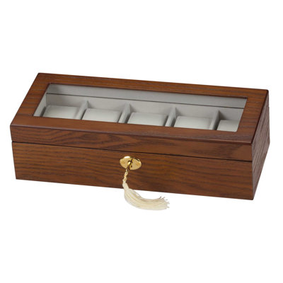 Wood Watch Box + Locking