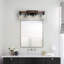Miroir de salle de bain rustique rustique