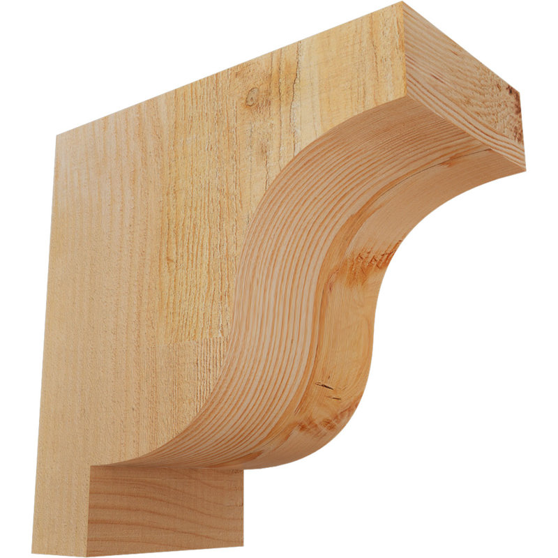 Newport Corbel, H 12 po x l 6 po x P 12 po, Sapin de Douglas, Sciage brut