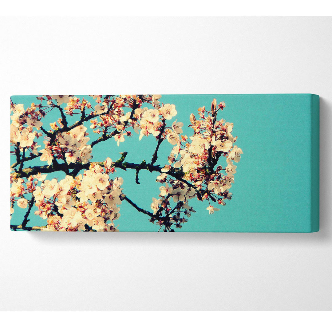 Blossom Tree Against A Blue Sky - Kunstdrucke auf Leinwand