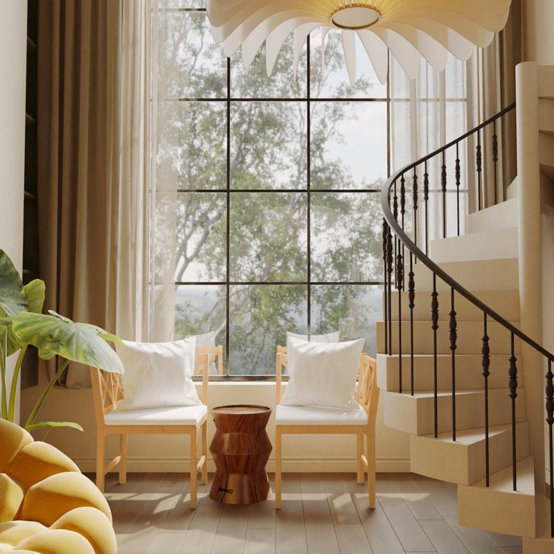 Ensemble de chaises de coin Farmhouse
