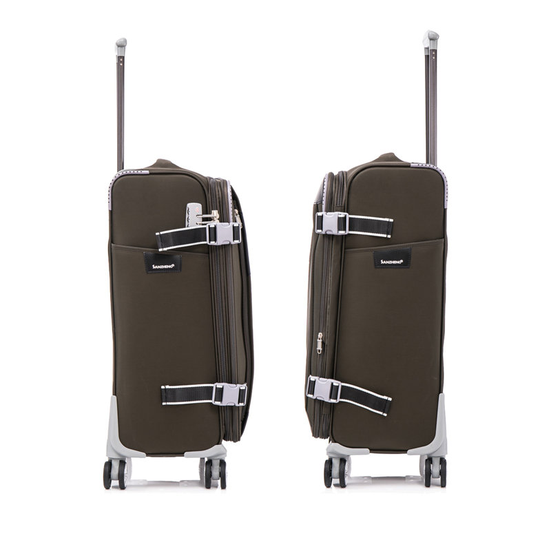Softside Upright Luggage Set , Lightweight,4-Piece