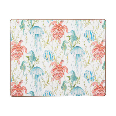 Paradise Sound Hardboard Cotton Placemat