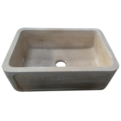 Chardonnay 30'' L Single Bowl Engineered Stone Kitchen Sink