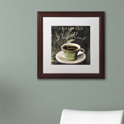 «Afrikan Coffee III» par Jadaya, impression encadrée