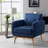 Donka Solid Wood Upholstered Armchairs-1868897965