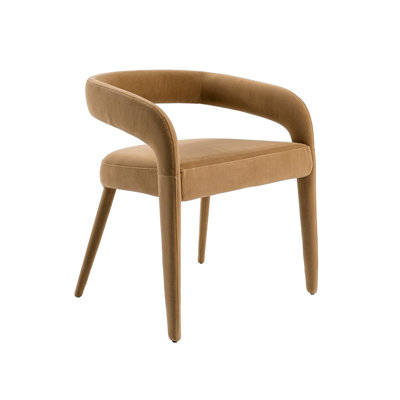 Chaise en velours Freddi
