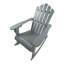 Chaise Adirondack inclinable en bois