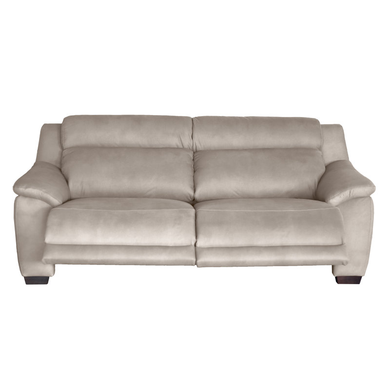 Nedia 2 Seater Power Reclining Upholstered Sofa, Ivory