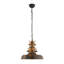 Lustre rétro élégant, hauteur réglable 15,0 - 54,3 pouces | Corps en métal avec plaque de base de 13,0 po x 2,0 po | 1 x douille E27 (40 W maximum, ampoule non incluse) | Parfait pour la salle à manger et les espaces de vie, solution d'éclairage é
