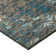 Tapis ikat bleu / brun Ardyth
