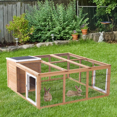 Cage à lapin avec cage