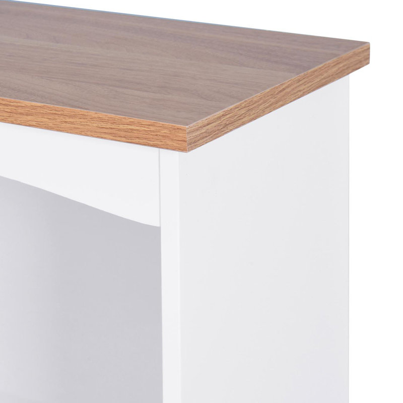 Armoire de cuisine en bois avec garde-manger et micro-ondes avec tiroir de rangement