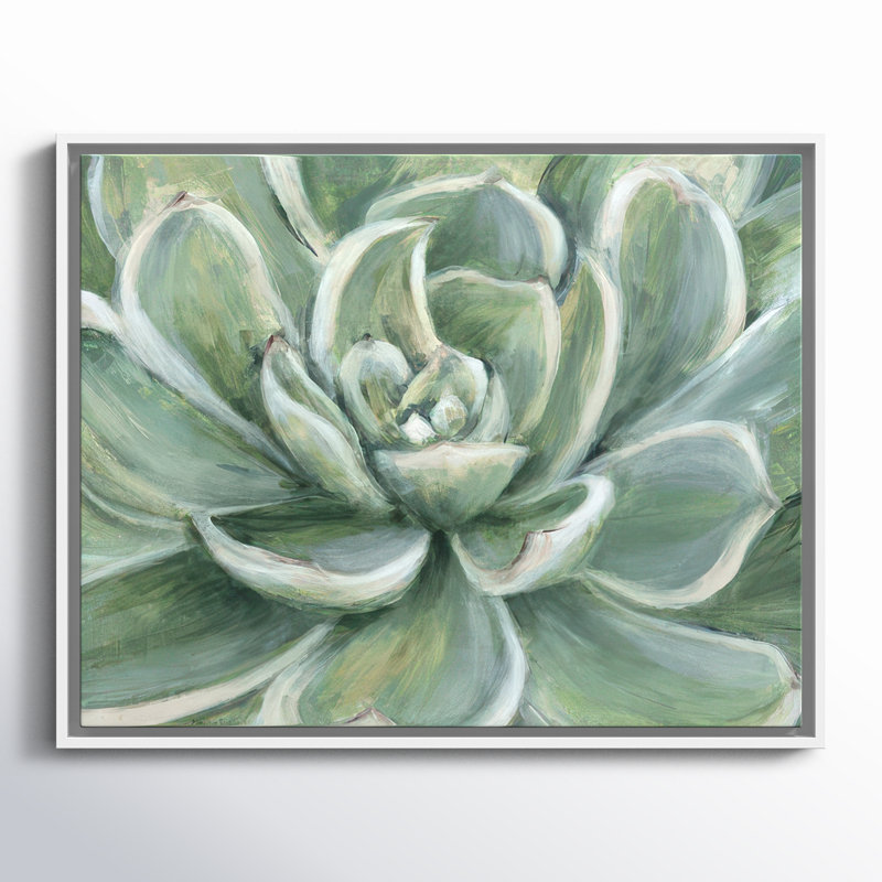 Art mural sur toile, Toile avec cadre blanc, H 24 po x l 30 po x P 1,75 po