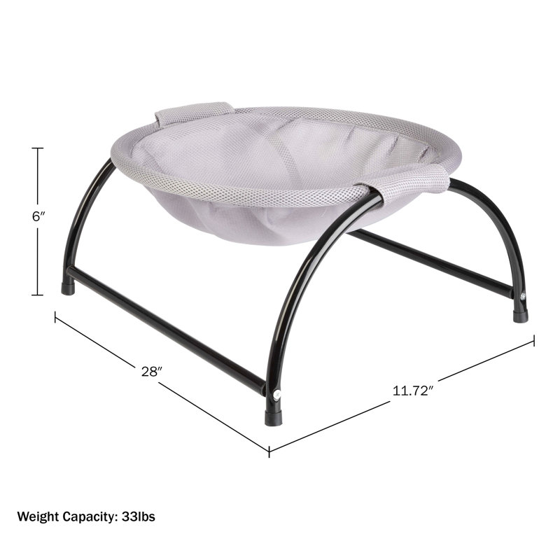 Hamac pour animal de compagnie de 33 lb et moins PETMAker, gris