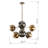 6 - Light Dimmable Sphere Chandelier-465815476-465815473