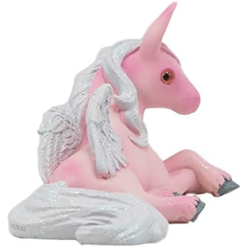 Figurine de cheval pegasus Eron, Rose