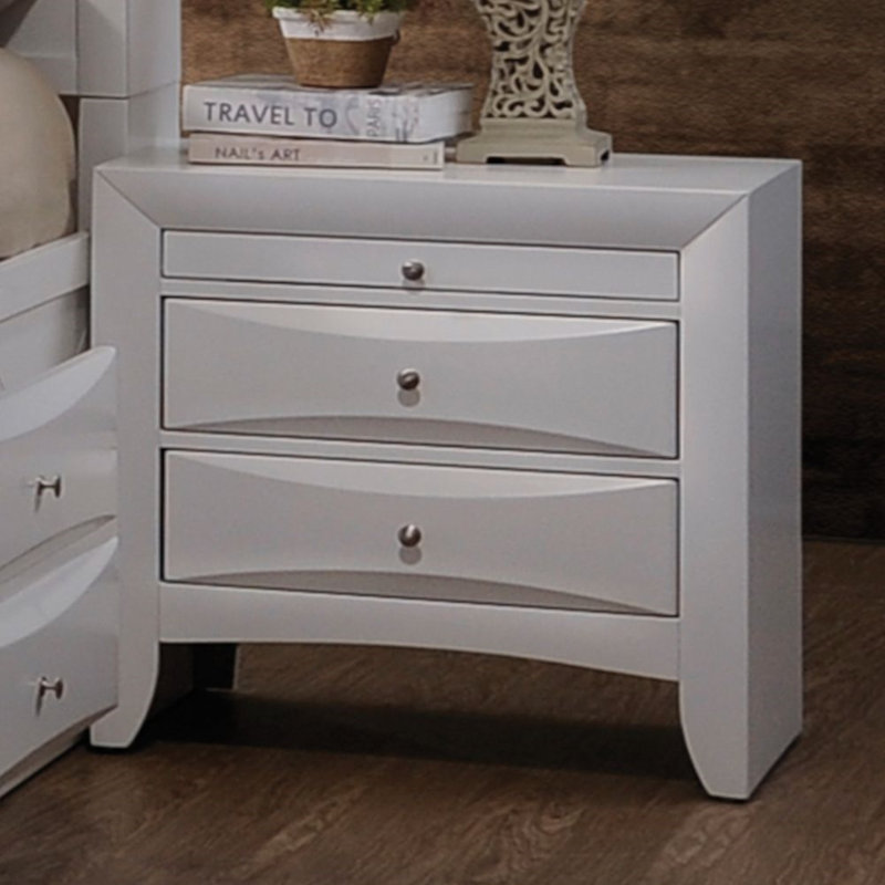 Ireland 26'' W Nightstand, White