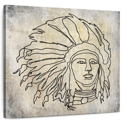 Lelar Indigenous Indian Chief
