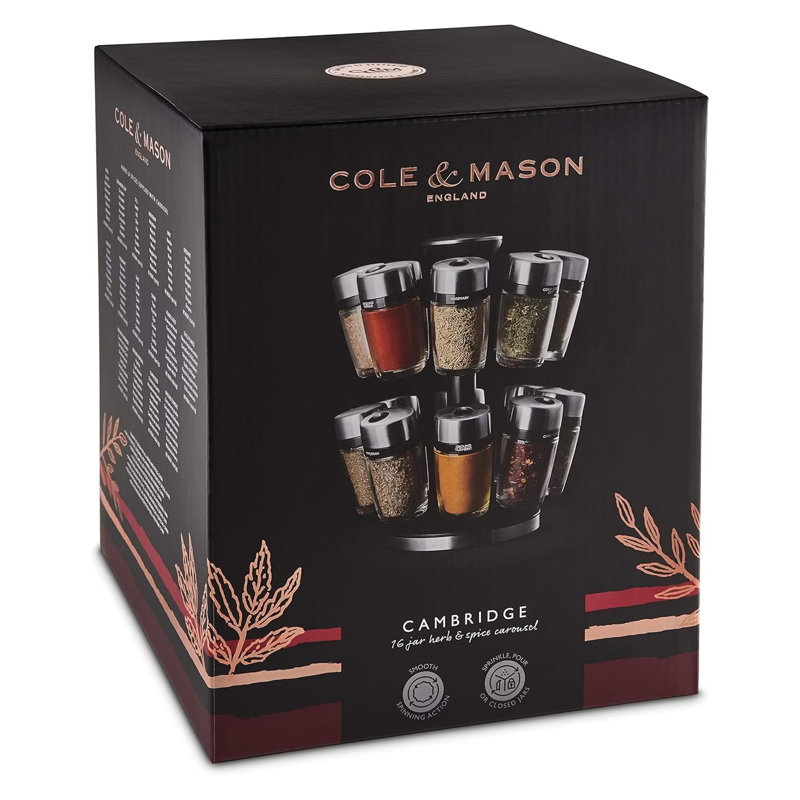Spice Jar & Rack Set