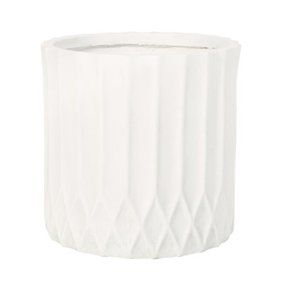 Planter - Natural Stone Finish, 16.5"X16.5"X16", Structure, Enhances Backyard Appearance To Elements, 16.85"X16.85"X15.88", Lightweight Concrete, Decor