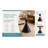 Black and Walnut Nesting Round Coffee Table Set with Hourglass Base