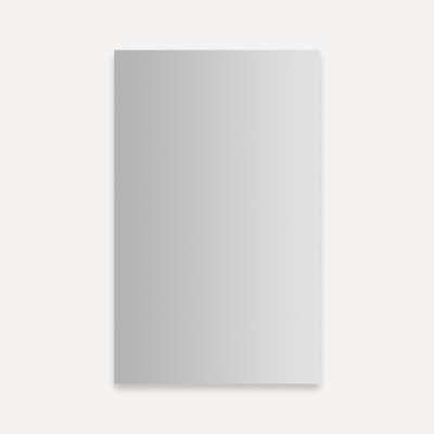 R3 Series Recessed or Surface Mount Frameless Medicine Cabinet with 4 Adjustable Shelves