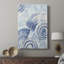 Motif bleu Nautilus II - galerie Cavas sur mesure-1095565317