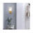 Christabel Steel Armed Sconce-2034430016
