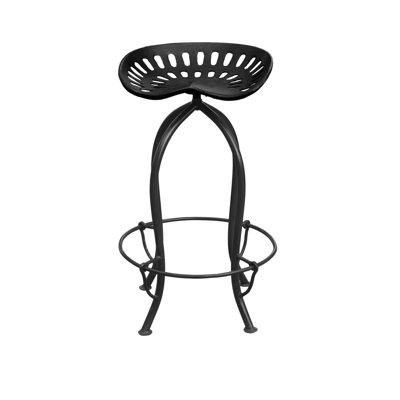 Sebeka Bar Stool with Steel Frame