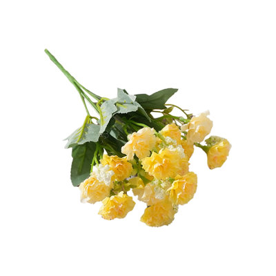  Fake Artificial Flowers Faux Silk Flowers Carnation Artificial Flowers Wedding Decorations Living Room Ornaments Scene Arrangement Art Floral Arrangements