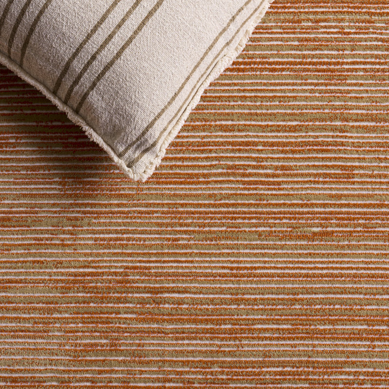 Ahir Performance No Pattern Rug, Rectangle 6' x 8'