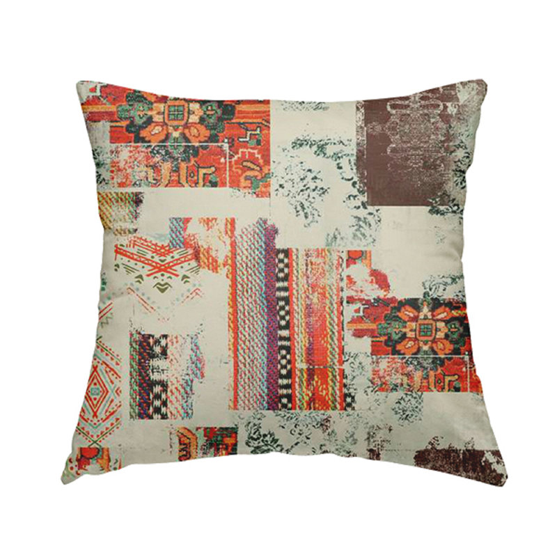 Eilidh Patchwork Rectangular Cushion