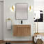 Ensemble de meuble-lavabo mural simple 30 po-1907383278