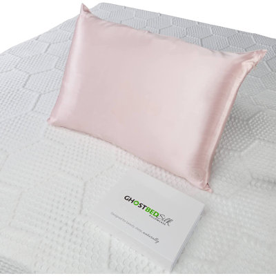 Ghostbed Silk Pillowcase made with 100% Mulberry Silk
