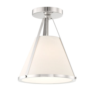 1 Light Semi Flush Mount