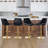 Swivel Adjustable Height Bar Stools with Backs Set of 2-185850-185798