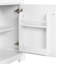 Meuble-lavabo blanc 20 po avec porte à fermeture douce
