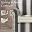 Fauteuil rembourré en mélange de coton-329001102