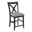 Hues Upholstered Stool with Solid Wood Frame-40666253-40666255-40715604