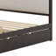 Lit plateforme avec lit gigogne et 2 tiroirs-1079678767