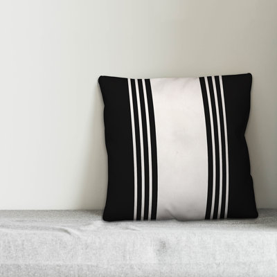 Farmhouse Stripe Throw Pillow