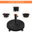 20.75kg Umbrella Base with Wheels-1411754816