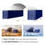 Abri pour auvent 20 'en PVC 18 oz-138420461