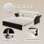 2 Seater Velvet Sofa Bed-126428403